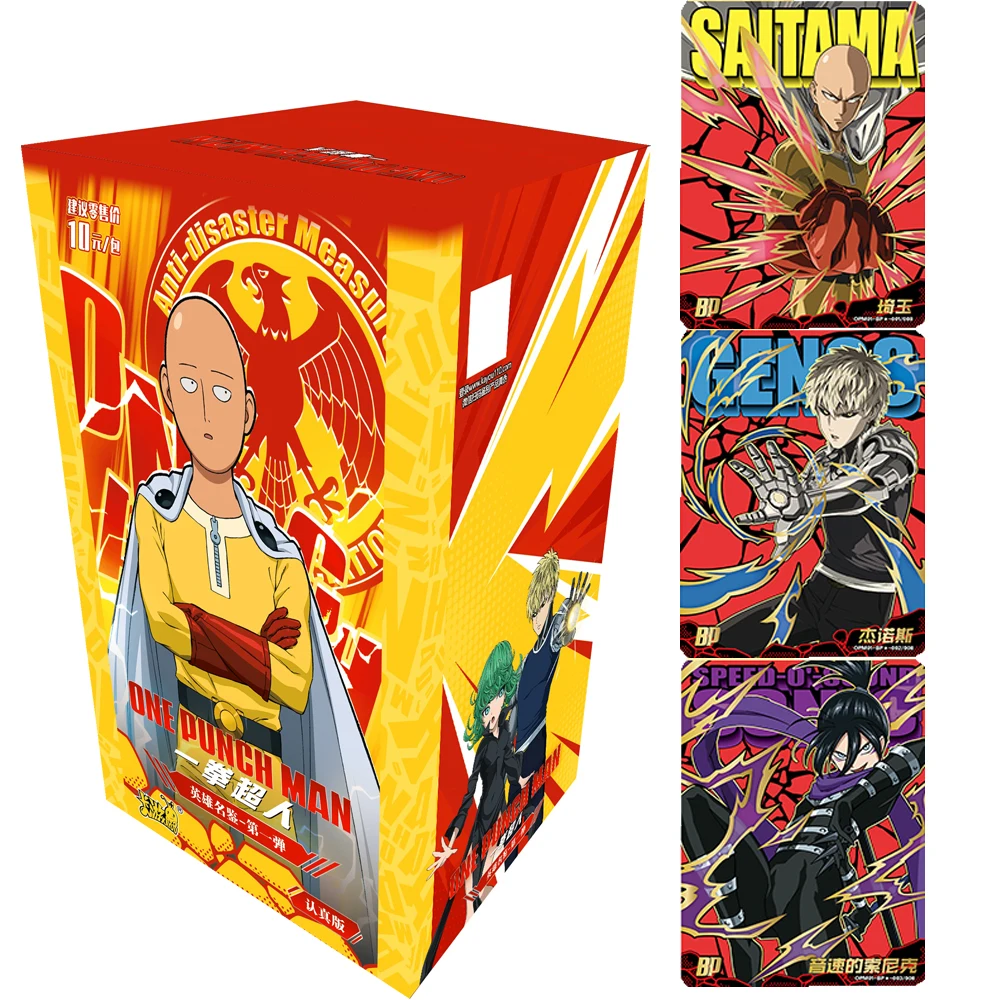Оригинальные открытки Kayou ONE PUNCH MAN коллекция для детей японское аниме Редкие