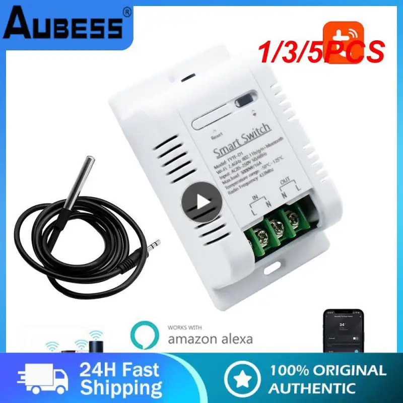 

Переключатель температуры Tuya Wi-Fi, 16 А, 3000 Вт, 1/3/5 шт.