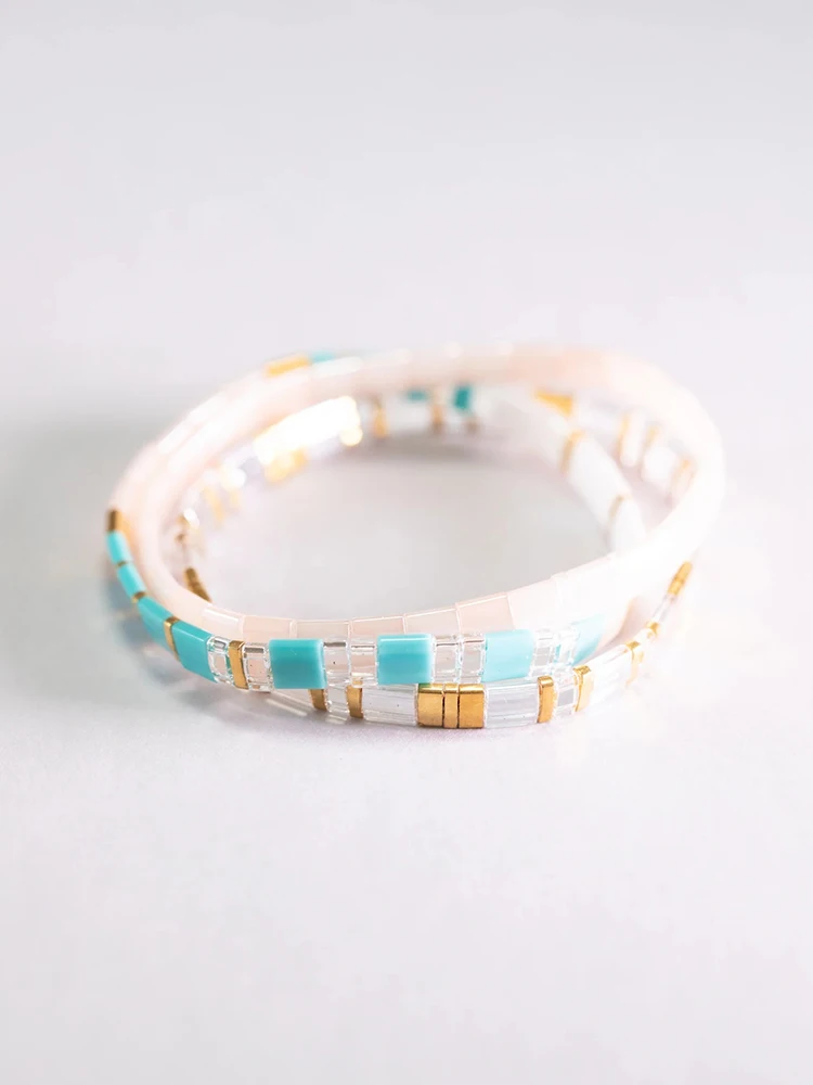 

YUOKIAA Miyuki Bracelet For Women Tila Beads Bracelets Boho Jewelry Gift Handmade Beaded Pulseras Summer Beach Jewellery Armband
