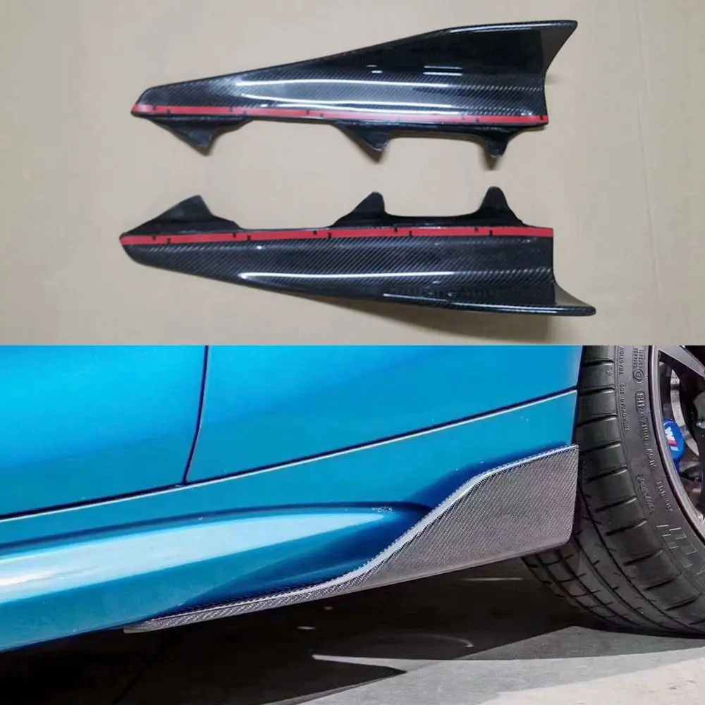 

Carbon Fiber Side Skirts For BMW F22 M2 M3 M4 F87 E90 E92 E60 M5 F10 G30 F23 F32 F36 F82 F30 real carbon fiber wing