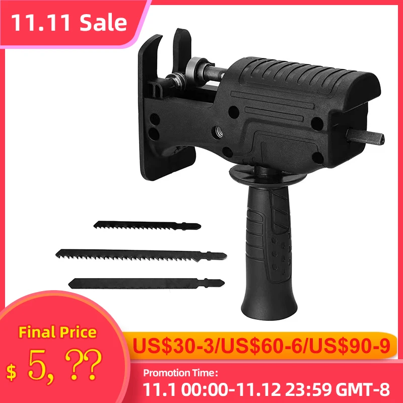 

Electric Drill Modified Tool Attachment Electric Sabre Saws Accessory Electric Reciprocating Saws Parts Practical Modification