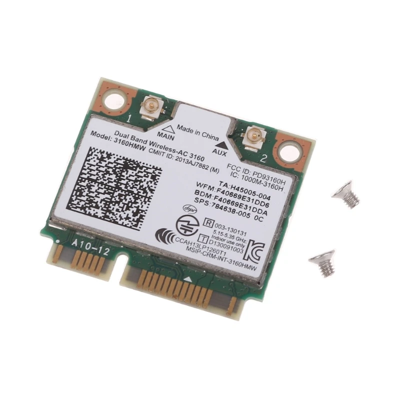 Рисунок 4 - Двухдиапазонная сетевая карта Wireless-AC 3160 3160HMW