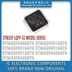 STM32F030K6T6 STM32F031K6T6 STM32F051K4T6 STM32F051K6T6 STM32F051K8T6 STM32F042K4T6 STM32F042K6T6 STM32F STM IC MCU Chip LQFP-32