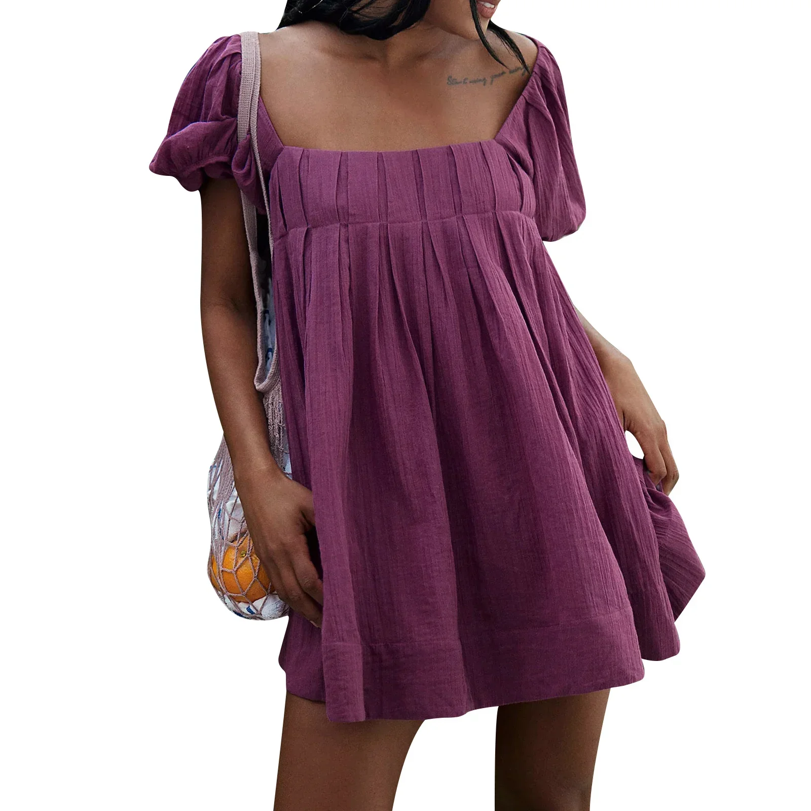 Goocheer женское летнее платье midi из полиэстера