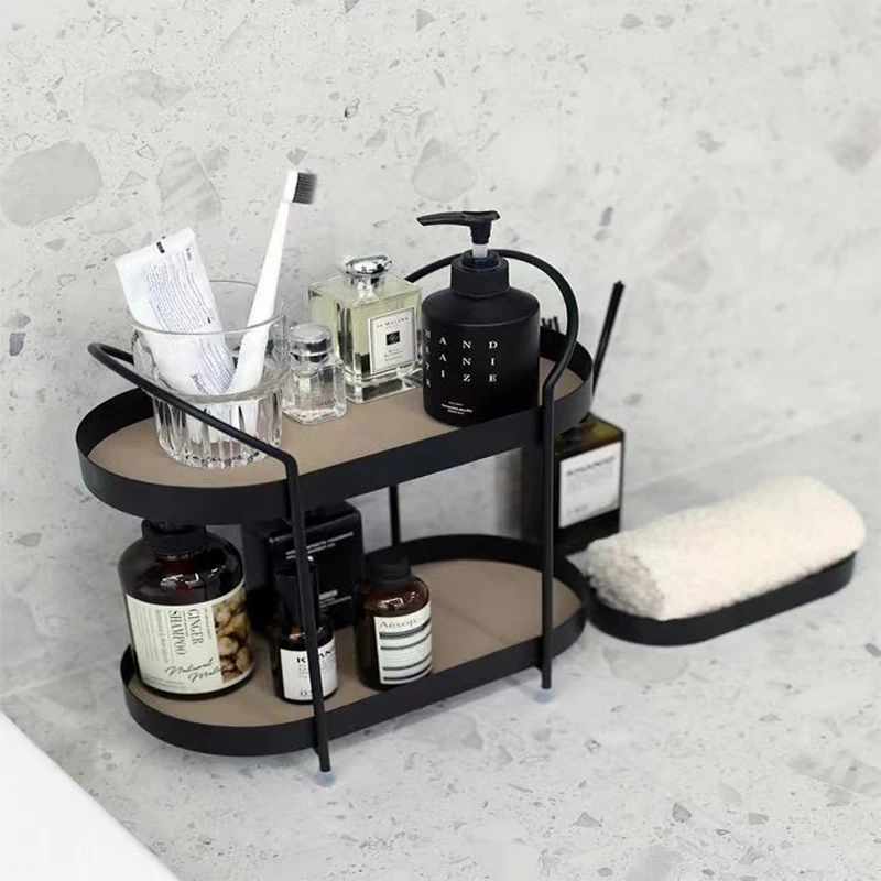 Настольная подставка для духов металлический поднос хранения ювелирных изделий