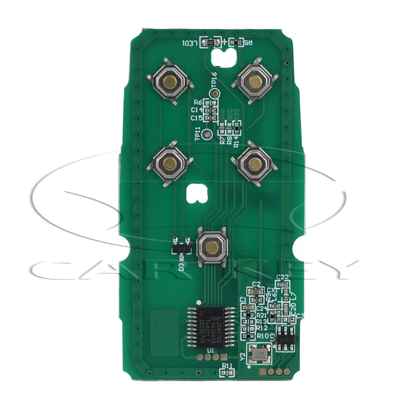 Умный дистанционный ключ для Volvo XC60 S60 S60L V40 V60 S80 XC70 FSK ID46chip 5 кнопок FCCID KR55WK49264 Корпус