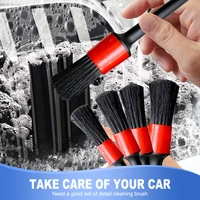car detailing brush set car brushes wash cleaning car wheels interior dashboard air outlet vents brush car cleaning tools