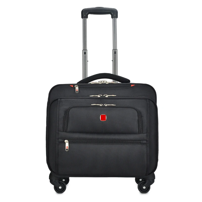 New Business Oxford Rolling Luggage Casters 18 Inch Men Multifunction Carry On Designer Suitcase Trolley Bag Vs Travel Suitcases