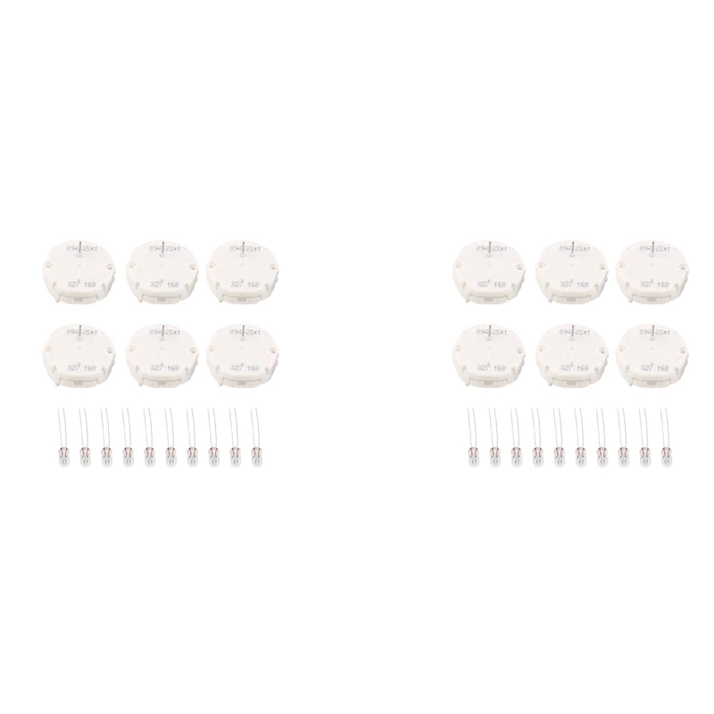 

GM Stepper Motor Repair Kit - X27 168 - (12 Motor Kit + 20Pcs Bulbs) Fits All 03-06 Chevy Silverados, Tahoes, Yukons