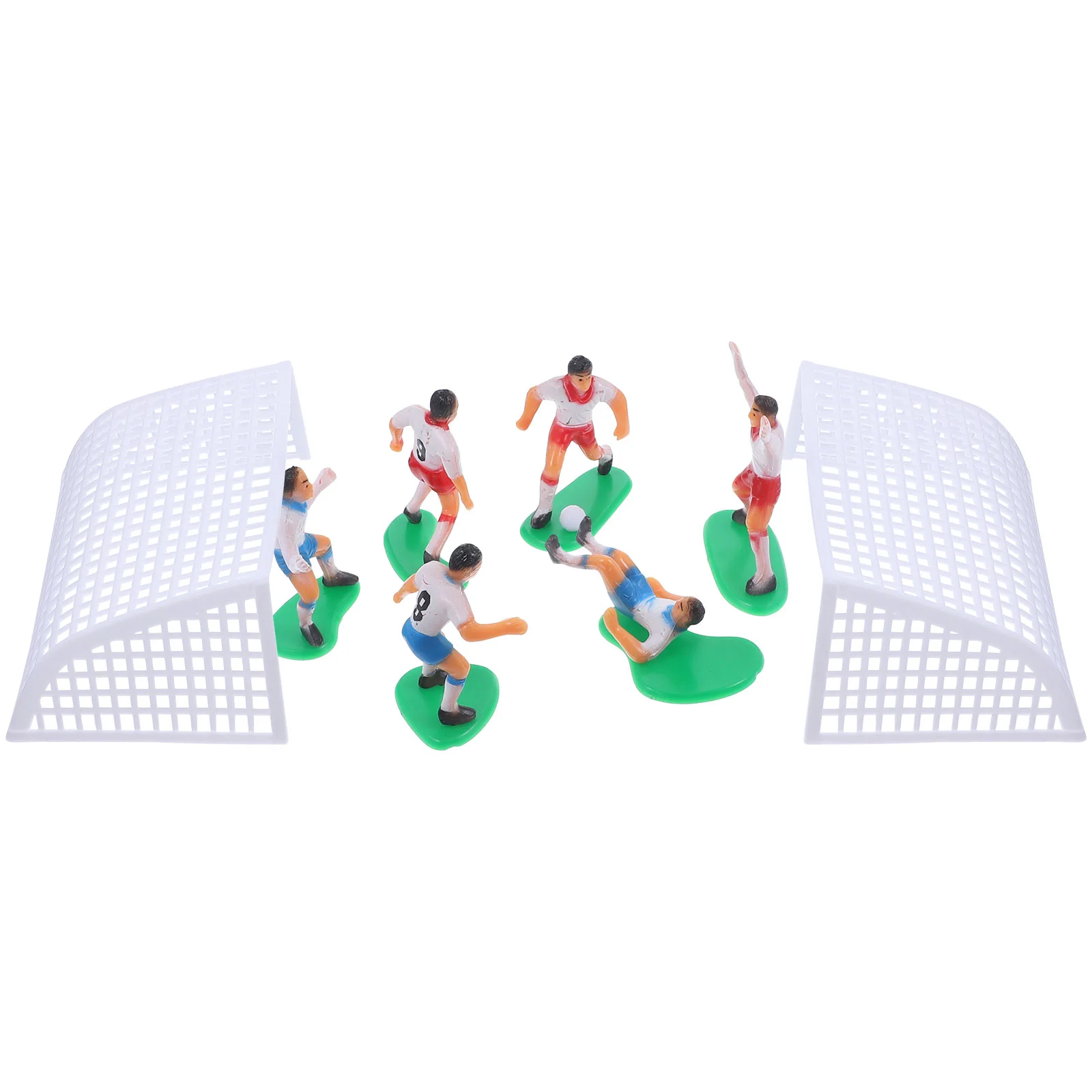 

Cake Decorative Accessories Adorable Figures Football Status Creative Props Team Figurines Multi-function Ornaments