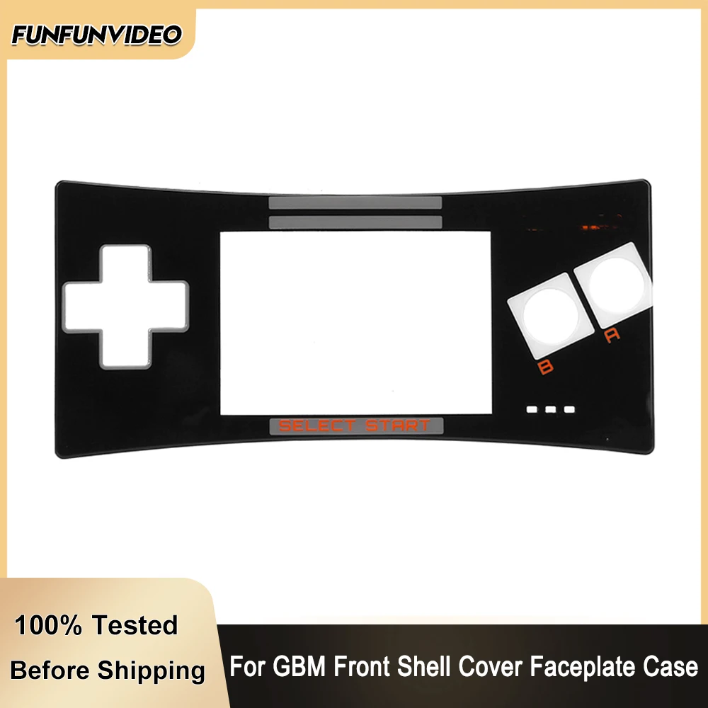 Запчасти для замены панели передняя оболочка крышка лицевой GBM GameBoy Micro передний