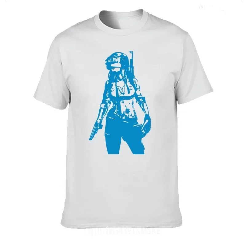 Новая летняя футболка с принтом PUBG Corporation женская мужские хлопковые футболки