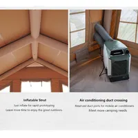 Надувная палатка Naturehike Air, площадью 13 кв. метров#4