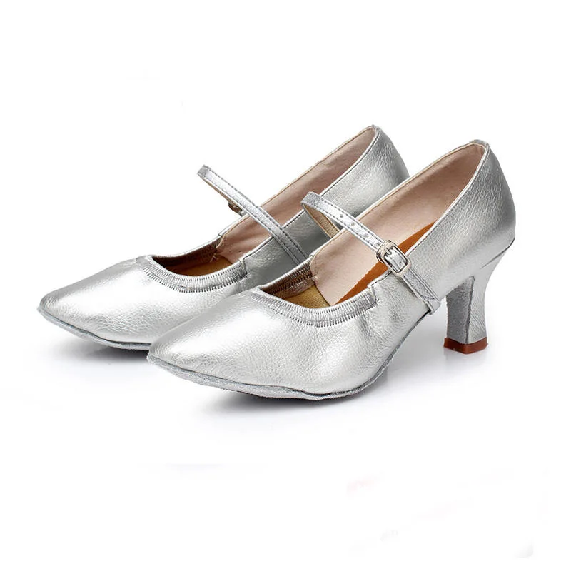 New Arrival  Modern Dance Shoes Women Ladies Girls Dancing Shoes Ballroom Tango Latin Dance Shoes For Women High Heeled 3/5/7 CM