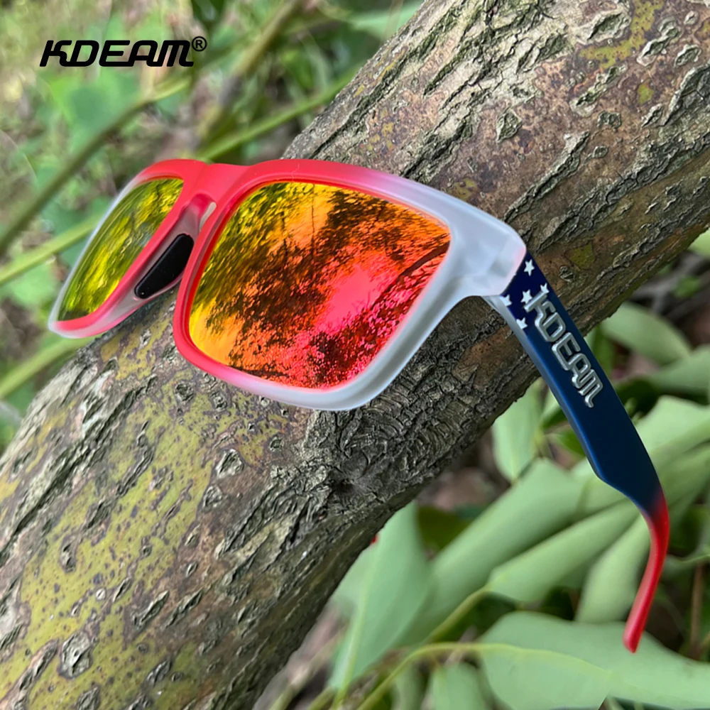 

Original KDEAM 2022 New arrived 21 Colors Square Sunglasses Men & women polarized eyewear Outdoor fishing sun glasses KD332