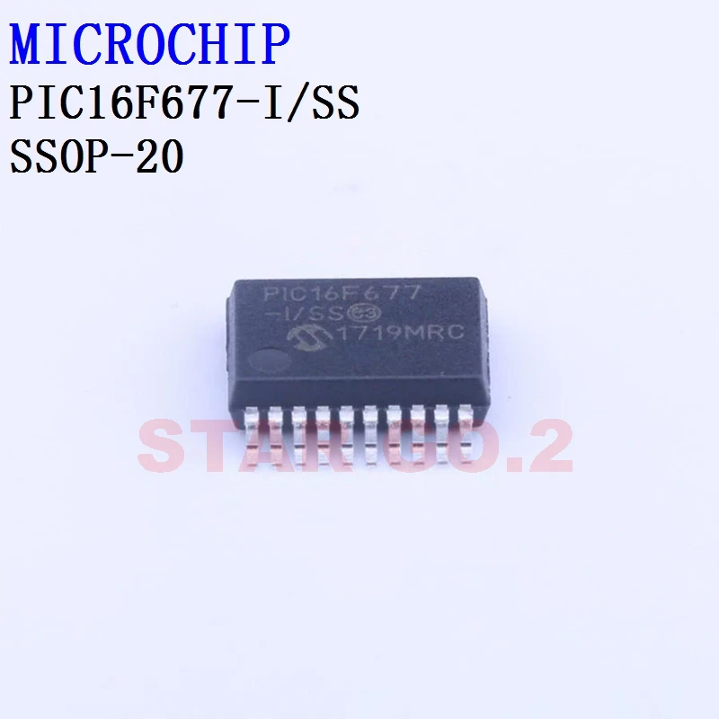 

5PCSx PIC16F677-I/SS SSOP-20 MICROCHIP Microcontroller