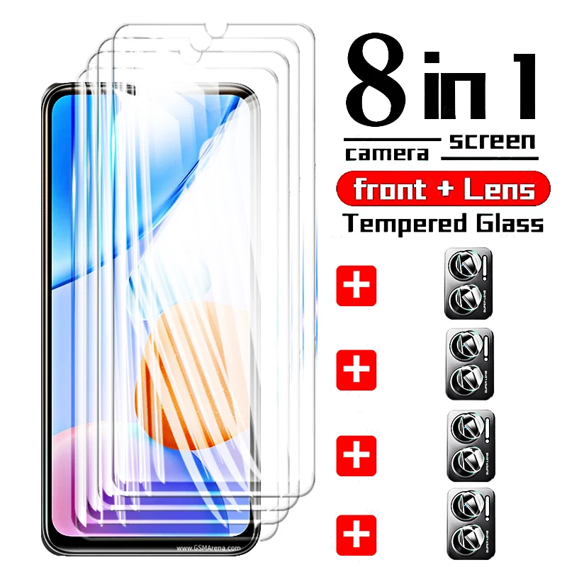 Закаленное защитное стекло 8 в 1 для Xiaomi Redmi 11 Prime 5g Note пленка объектива Pro Plus 11S