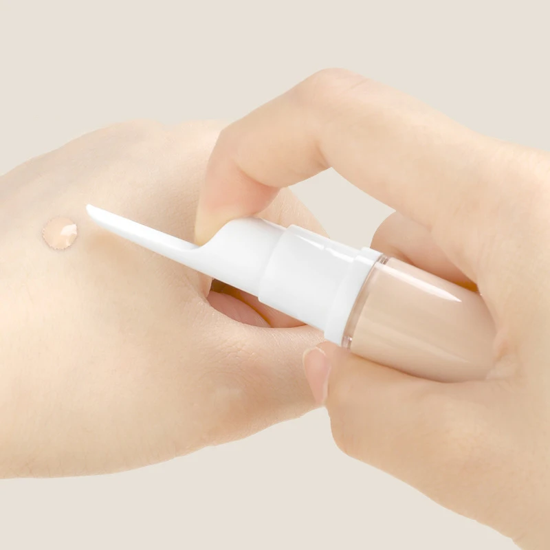 Пустая дорожная Косметическая прессованная Вакуумная бутылка для лосьона и