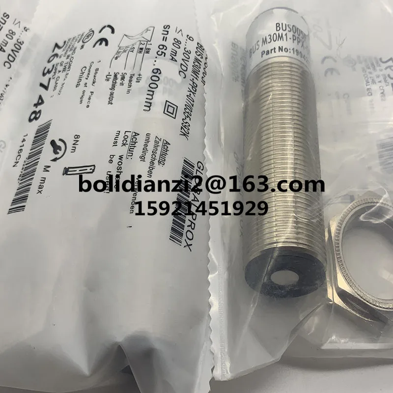 Новый оригинальный Ультразвуковой датчик для шины BUS005F/035-S92K