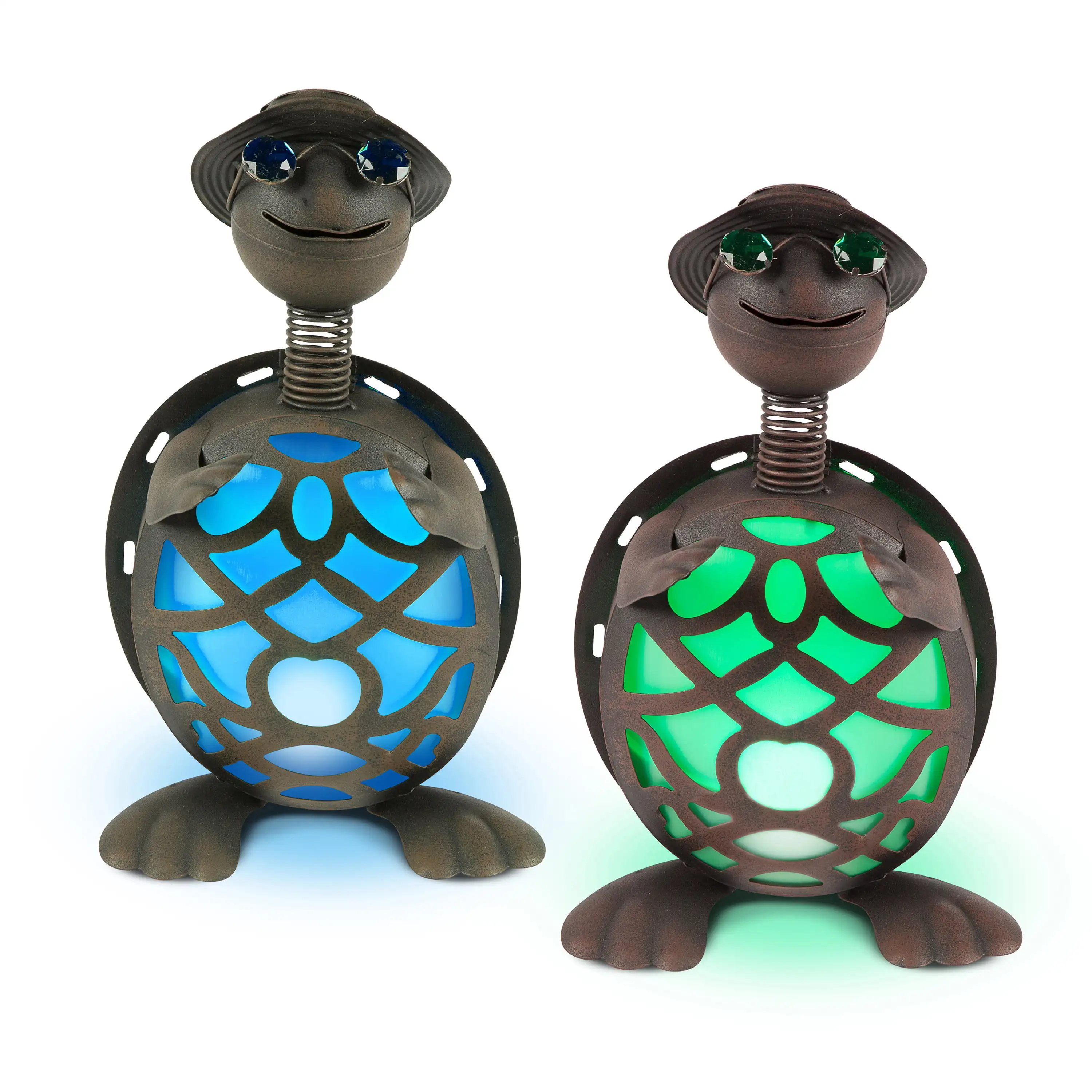 

Garden Meadow 14.5" Turtle Figurines Garden Statues (2 Pack)outdoor garden statue