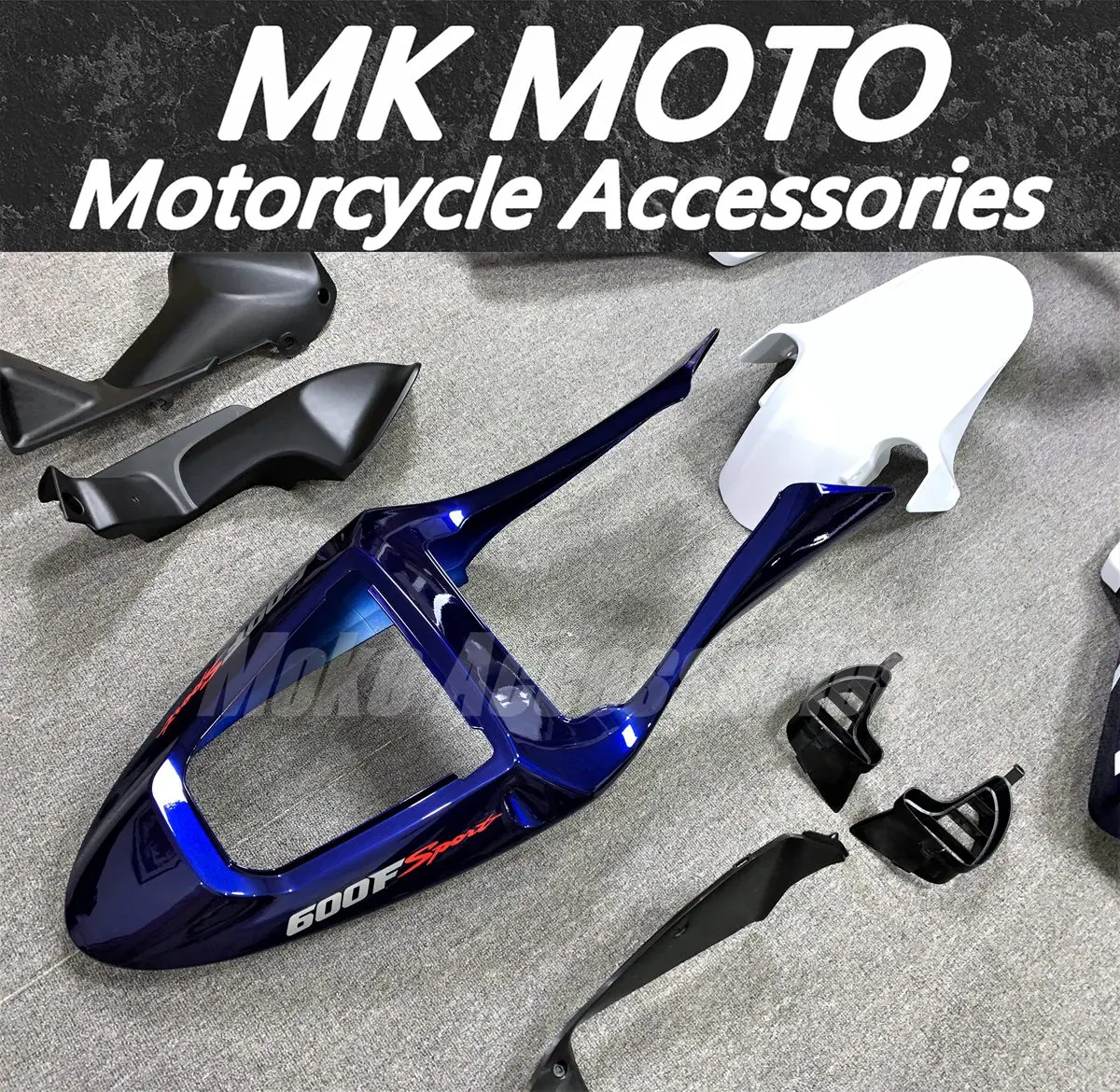 Комплект обтекателей для мотоцикла подходящий Cbr600f F4i 2001 2002 2003 комплект кузовных