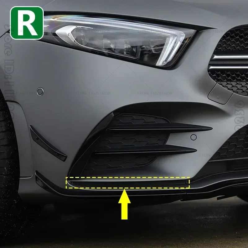 

Для 2019-2022 W177 Mercedes Benz A180 A220 A250 A35 AMG передний бампер, накладка на молдинги 1778854303 1778854403