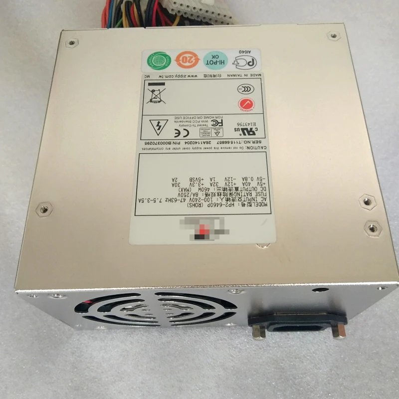 

Server Power Supply for Zippy HP2-6460P 460W,Tested Before Shipment.