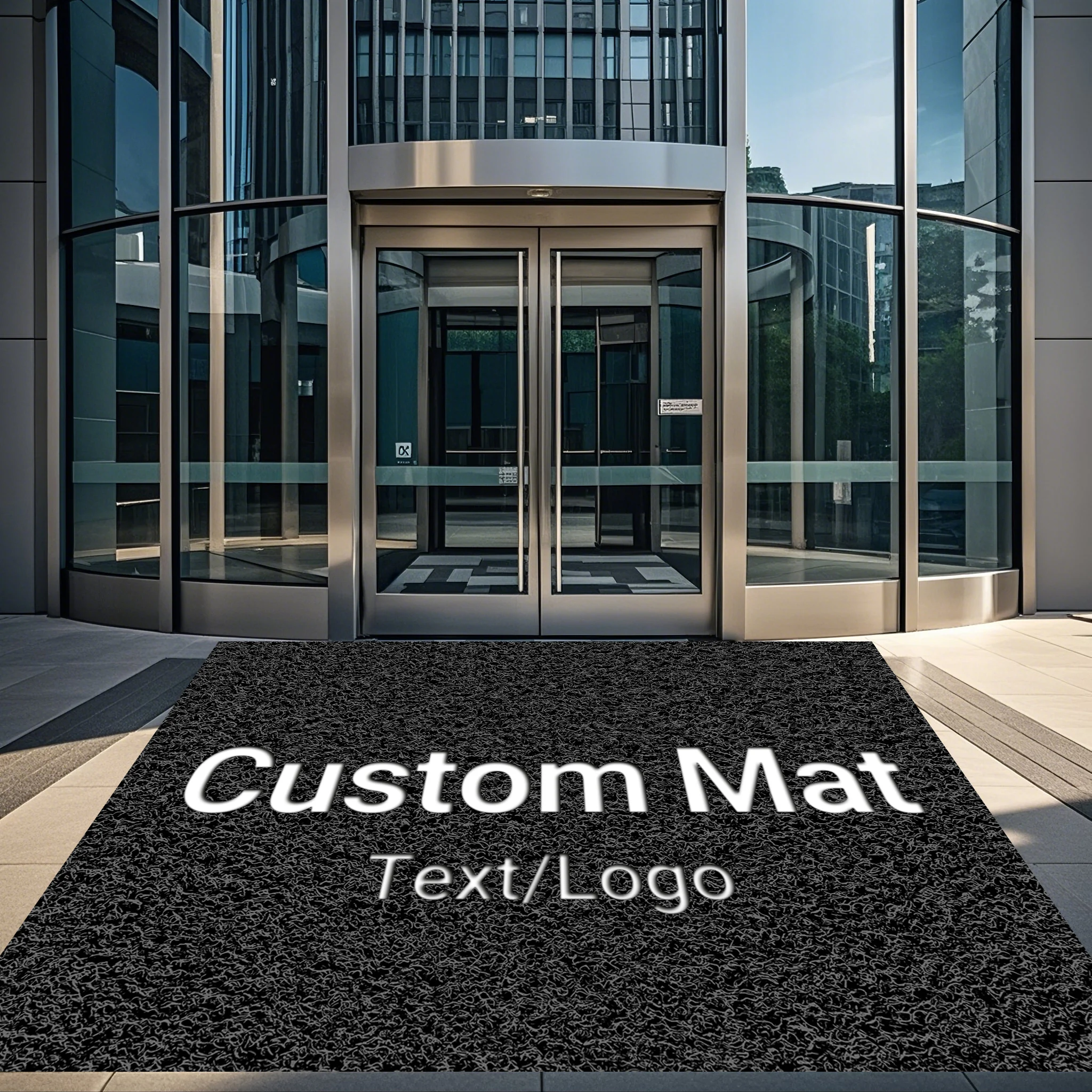 Персонализированный противоскользящий водонепроницаемый коврик из ПВХ