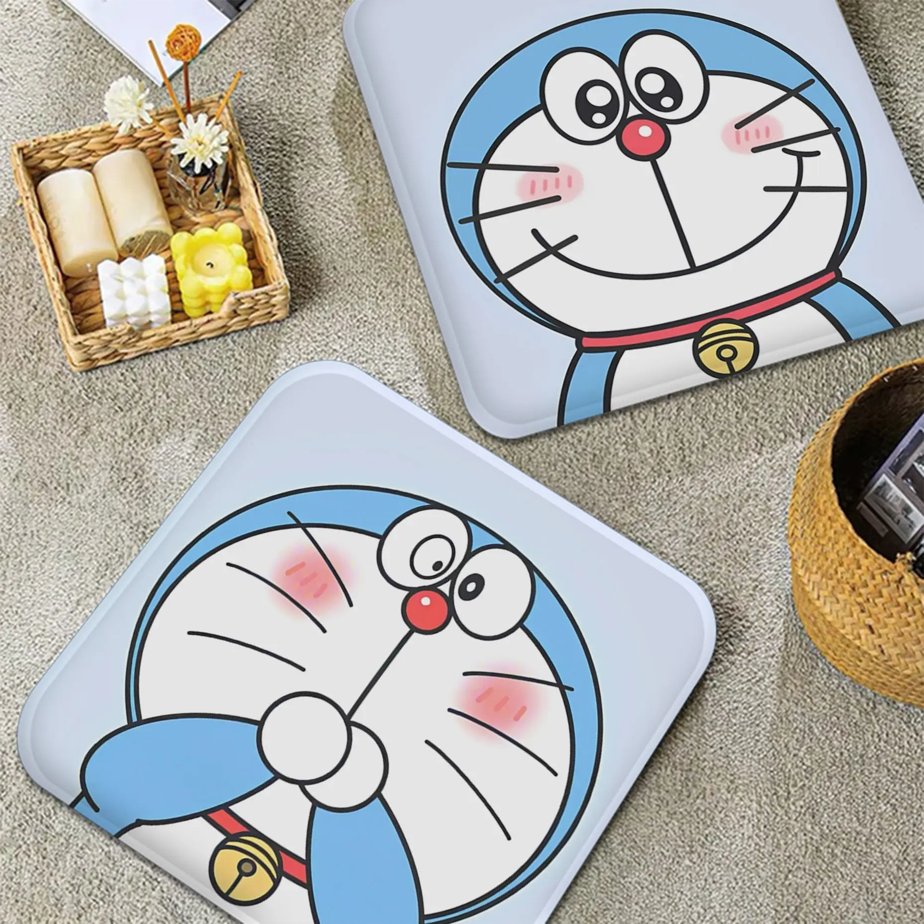 

D-Doraes Mon Square Sofa Mat Dining Room Table Chair Cushions Unisex Fashion Anti-slip Cushions Home Decor