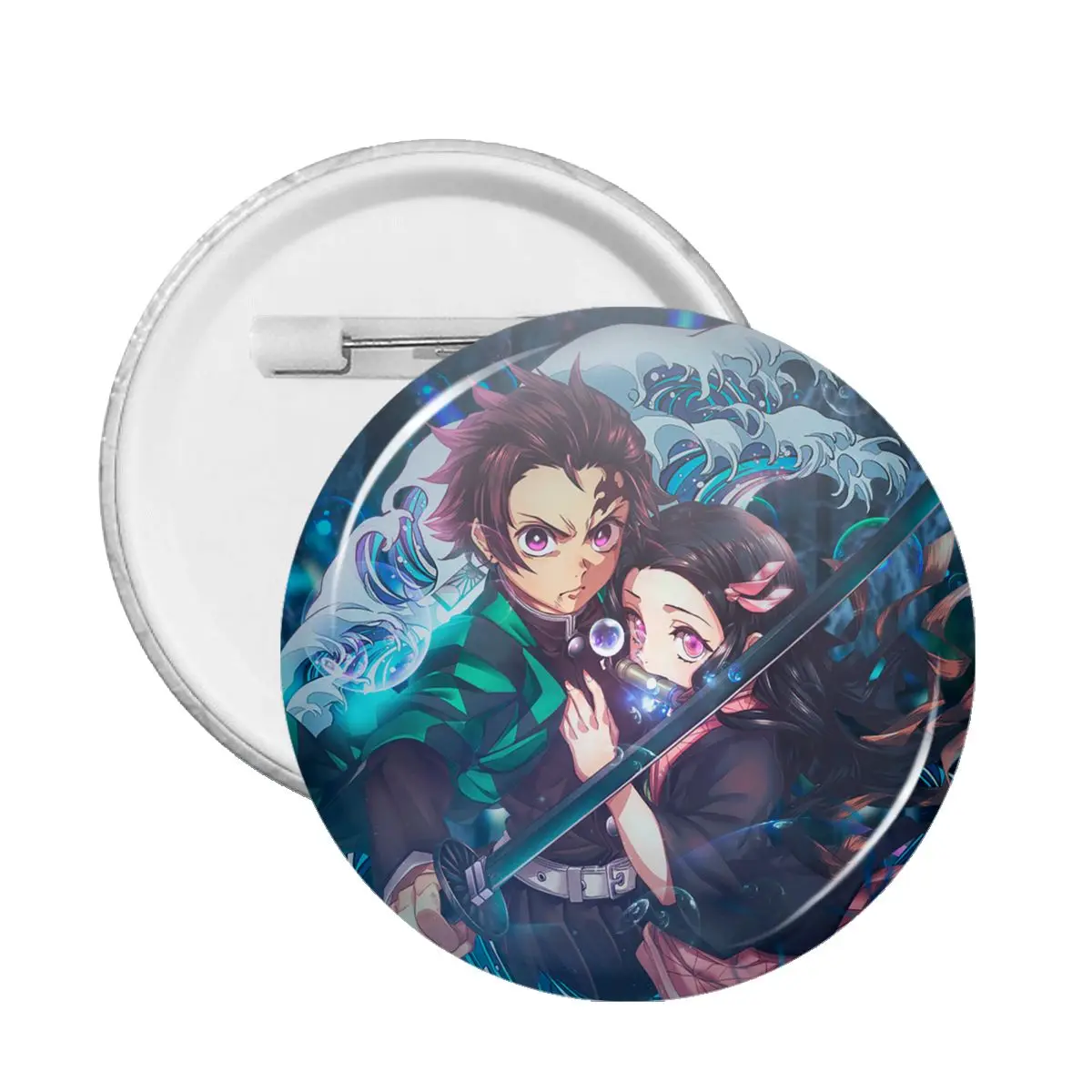 

Kimetsu No Yaiba Soft Button Pin Gift Decor Anime Collections Demon Slayer Nezuko Tanjirou Devil's Blade Anime Brooch Hat Badges