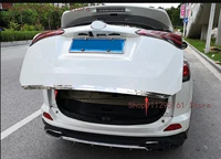 tailgate rear door bottom cover molding trim stainless steel back door trim car accessories for toyota rav4 2013 2014 2015 2018