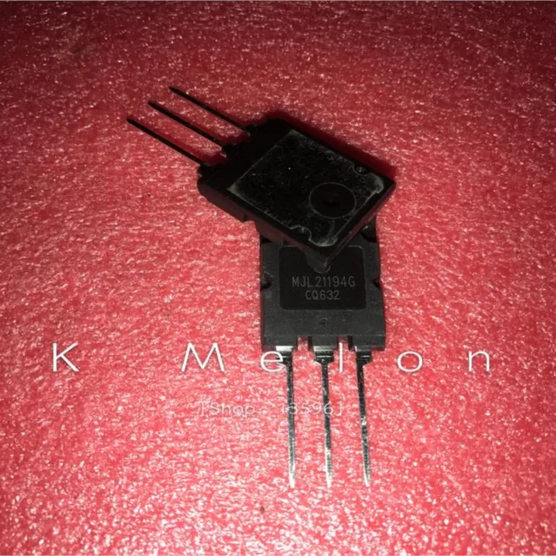 5 пар MJL21193G MJL21193 + MJL21194G MJL21194 TO-3PL 16A 250V 200W NPN PNP Silicon