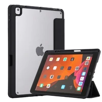 ipad 10 2 inch 202120202019 case 9th8th7th gen trifold pu leather case for appleshockproof full body armor protection