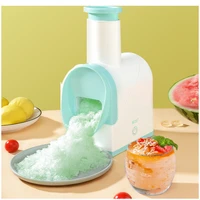 household smoothie machine usb charging ice shaver milk tea ice breaker ice crusher ice electric double knife