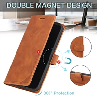 the newprevent fraud leather wallet case for iphone 13 12 pro max 11 xs xr x se 2020 8 7 6s plus flip rf blocking cover coque ca
