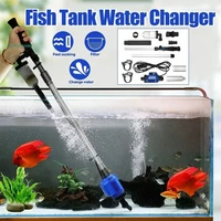 3 in 1 electric aquarium vacuum gravel cleaner automatic water changer sludge extractor sand washer water filter for fish tank
