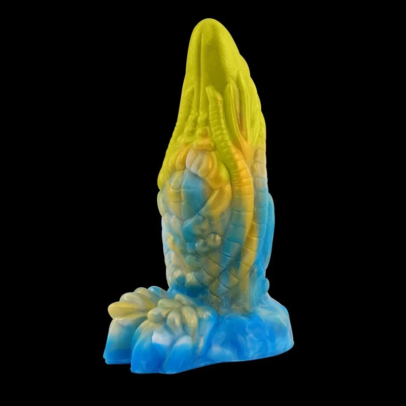 Анальная пробка Alien реалистичный фаллоимитатор мягкий материал огромный большой