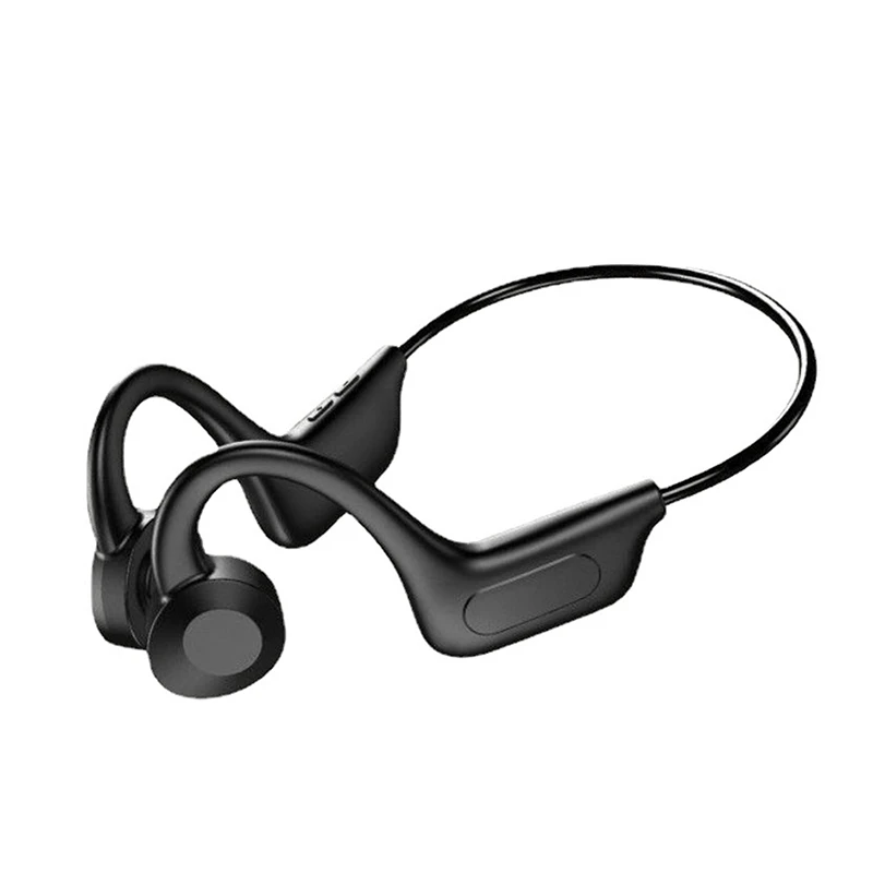

Bone Conduction Earphones Wireless Bluetooth-compatible Headphones Outdoor Sport Earbuds Headset W Mic For Android Ios