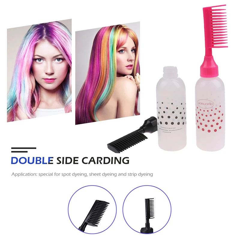 

Пластиковый флакон для окрашивания волос с кисточкой, 200 мл