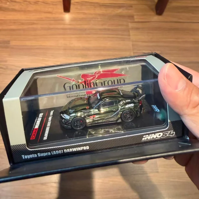 INNO 1:64 TOYOTA SUPRA A90 DARWIN PRO, миниатюрная модель автомобиля из литого под давлением сплава, декоративный предмет для взрослых, новинка в наличии. (art.: 3920dadcb6aee) - 3920dadcb6aee