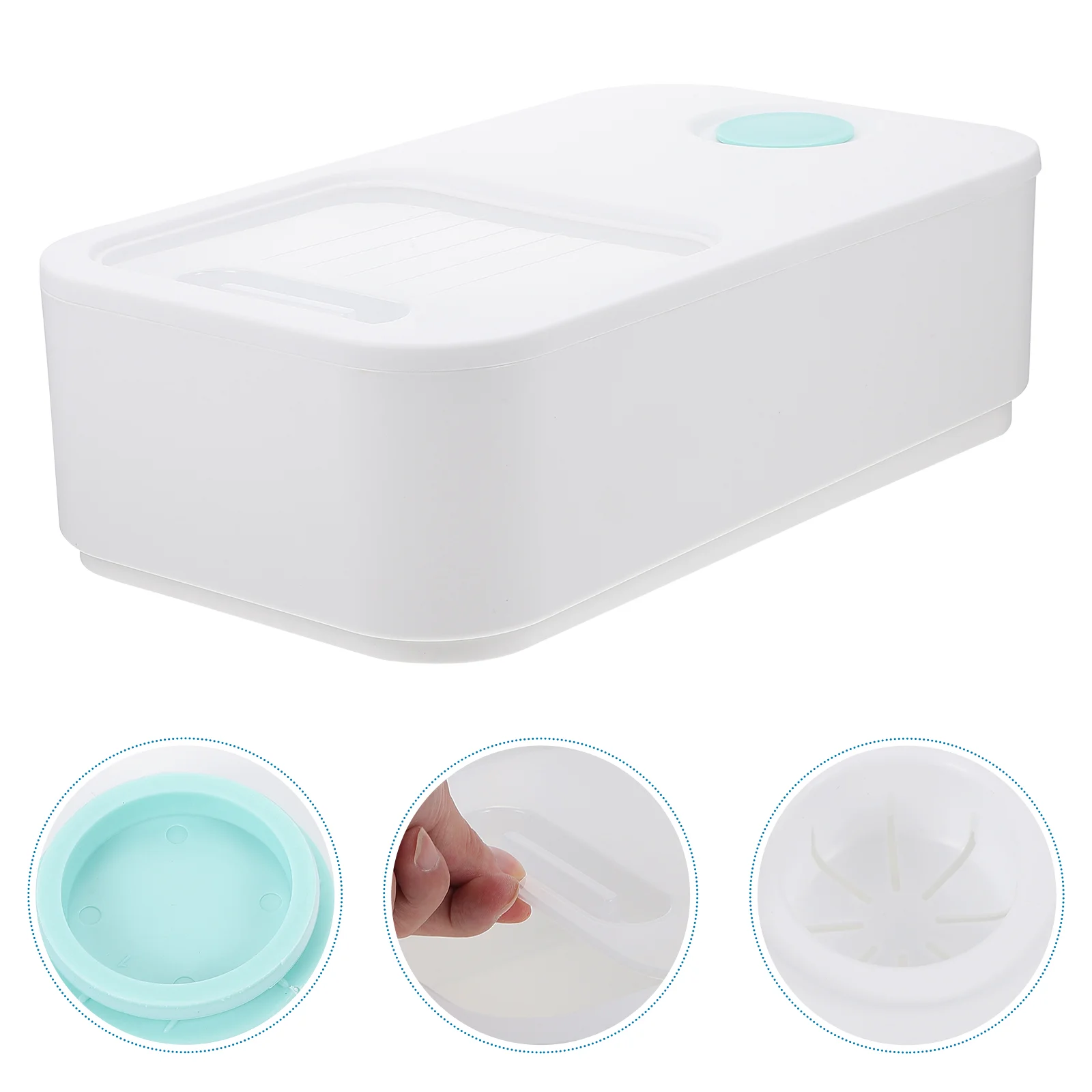 

Storage Container Cereal Ricesealed Organizer Airtight Oatmeal Bin Holder Drytank Pantry Dispenser Containers Bucket