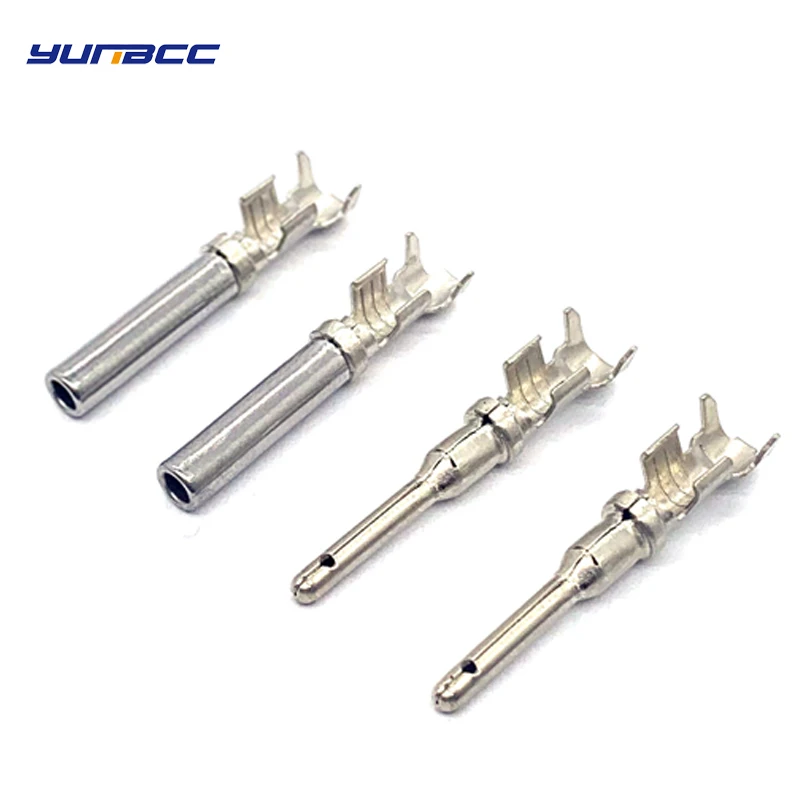 

50Pcs DT Deutsch Auto Crimp Terminal Connectors Crimp Pins Loose Terminals 1062-16-0122 For Audi VW BMW Car Engine14-20 AWG