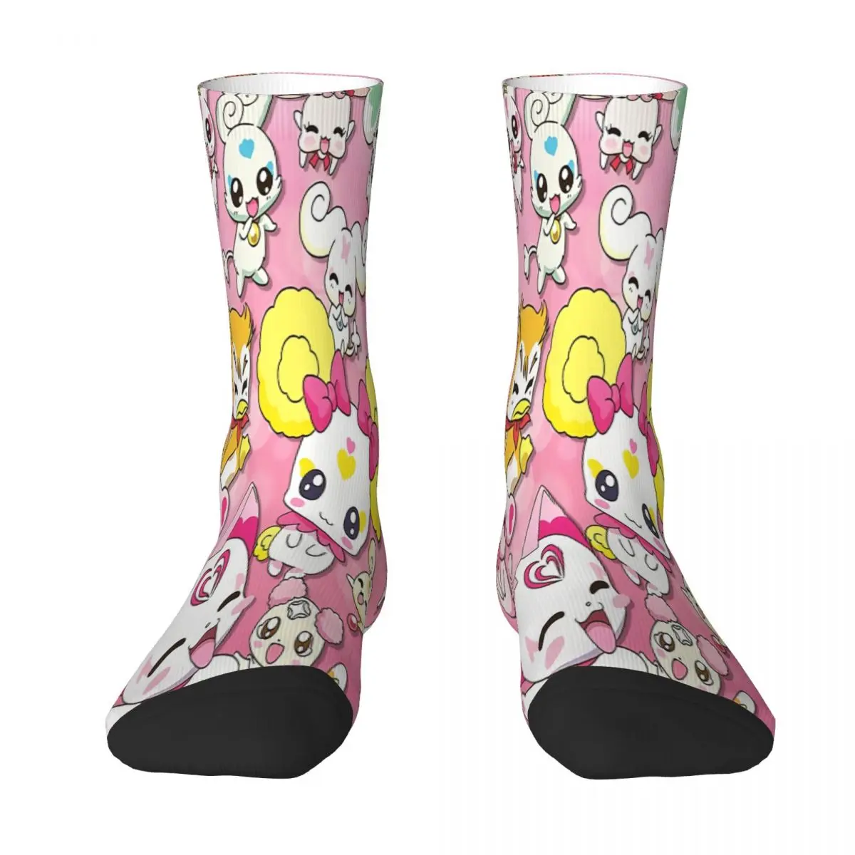 

All Fairies Pretty Cure Precure Princess Anime Sock Socks Men Women Polyester Stockings Customizable Sweetshirt