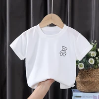 childrens t shirts short sleeved casual quick drying clothes boys cartoon summer new korean tops