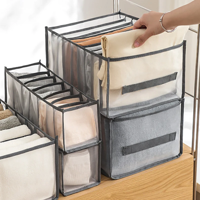 

Jeans Organization Storage Box Closet Organizer Clothing Organization System Drawer Organizers Cabinet Pants Storage Organizer