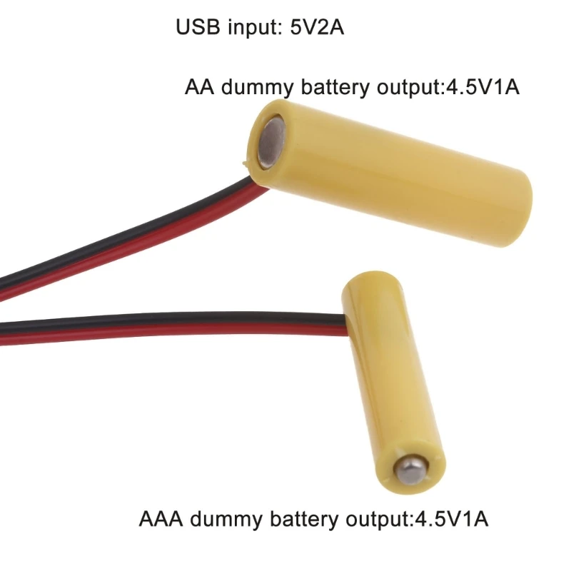 Универсальный блок питания 1 в 2 USB 4 5 В AA +