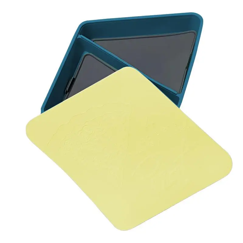 

Pizza Storage Container Silicone Leftover Storage Container With 4 Trays Reusable Pizza Keeper With Lid For Leftover Pizza