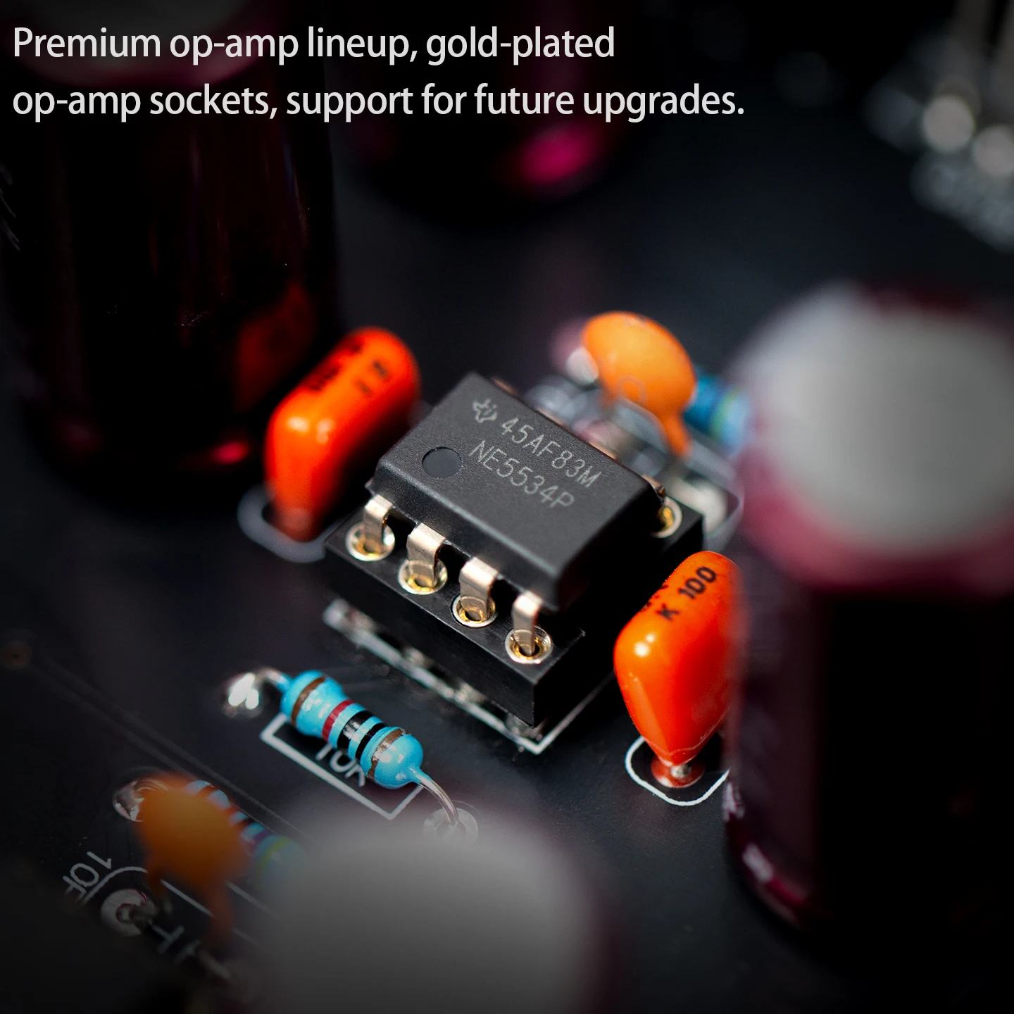 Фото YJCO AM2.1-канальный предусилитель класса A HiFi с NE5532, Bluetooth 5.4, LDAC, управлением сабвуфером для домашнего кинотеатра №4