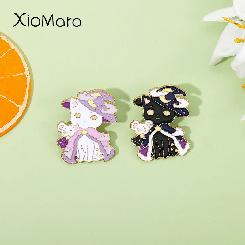 Розовые эмалированные булавки в стиле аниме для ролевых игр Милые Броши игры
