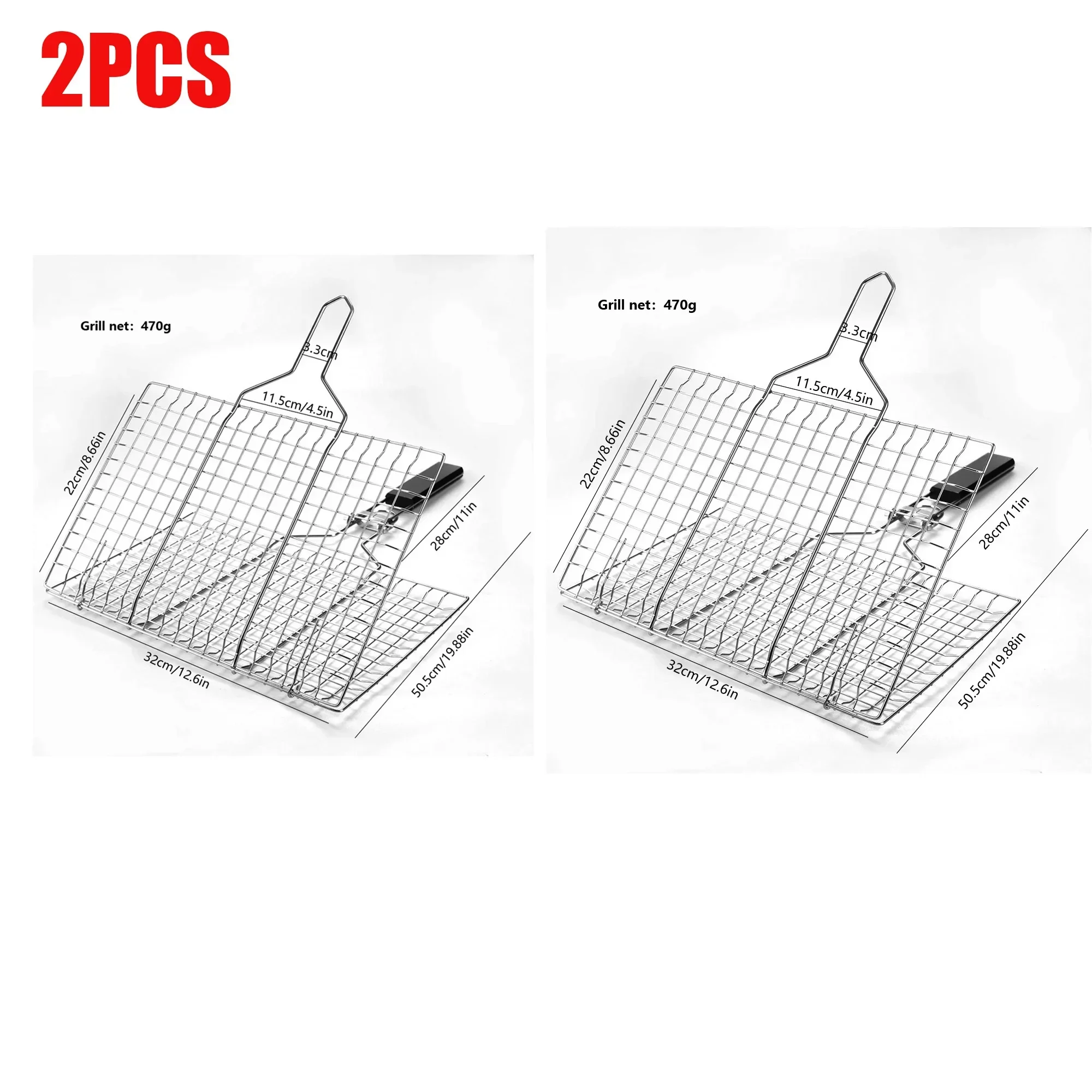 

Складная корзина-гриль из нержавеющей стали